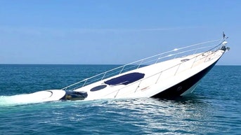 Sailors’ worst nightmare as 80-foot yacht sinks after hitting pipe off Florida coast