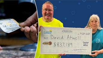 'Luckiest' North Carolina man hits the jackpot after sister's dream