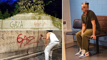 16-year-old agitator arrested for defacing World War I memorial
