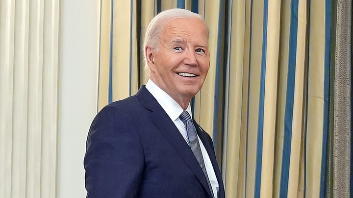 Biden grins and ignores questions after breaking silence on unprecedented Trump conviction