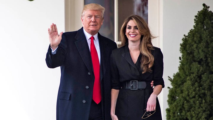 Former aide Hope Hicks chokes back tears on witness stand when asked about her time with Trump Org