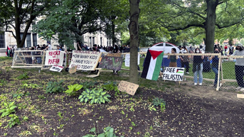 One arrested as anti-Israel agitators set up new encampment at University of Pittsburgh