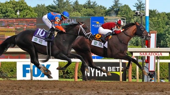 Winner crowned in 156th running of the Belmont Stakes at Saratoga