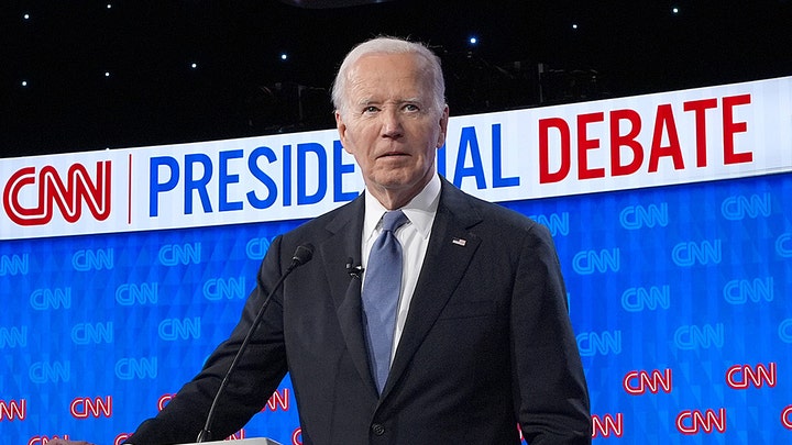 Dems concerned as sharp attacks from Trump put raspy Biden on the ropes during high-stakes debate