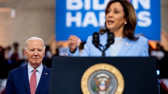 Biden addresses dropping out of race in call to Harris' campaign HQ