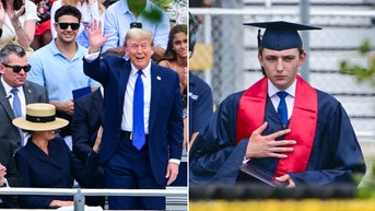 Trump hints at where son Barron will be attending college next fall - Fox News