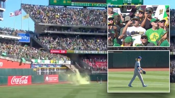 Fans leave their mark during A’s final Oakland game — in the worst possible way - Fox News