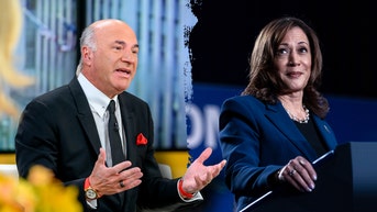 Kevin O'Leary coaches Harris after she gives 'wrong' answer to economic questions - Fox News