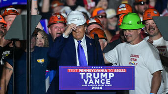 Steelworkers gift Trump with symbol every blue-collar voter can relate to - Fox News
