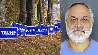 Swing state Democratic leader arrested for allegedly ripping out pro-Trump signs - Fox News