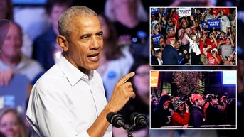 Obama gets personal with criticism of pro-Trump men at celebrity-packed Philly rally - Fox News