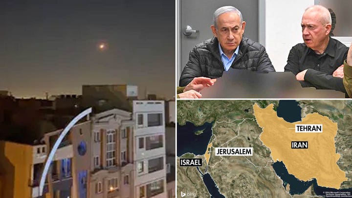 Israel launches airstrikes on Iranian military targets in retaliation for missile barrage - Fox News