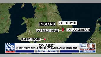 Unidentified drones spotted over US military sites in England - Fox News