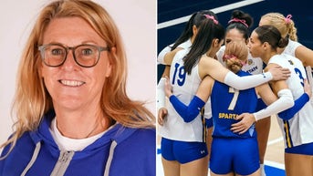 Volleyball coach suspended after blowing whistle on transgender player speaks out - Fox News