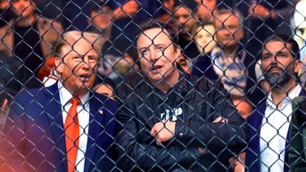 Trump flanked by admin nominees and big-name supporters to watch UFC fight - Fox News