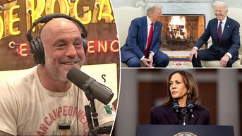 Joe Rogan jokingly floats theory for why Biden was so ‘happy’ to meet Trump at WH - Fox News