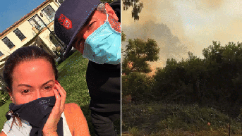 Celeb shares what's in her 'fire box' after she's evacuated from mansion for a fourth time - Fox News