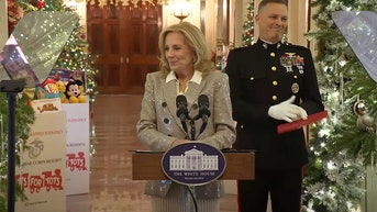 Children correct Jill Biden after she says ‘Happy Holidays’ — and social media goes wild - Fox News