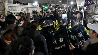 South Korean police shields up - Fox News