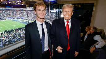 President-elect takes in Army-Navy game with VIP entourage as fans roar approval - Fox News