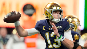 Notre Dame star points to favorite Bible verse after scoring in national title game - Fox News