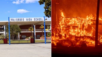 Raging wildfire destroys high school featured in several popular movies - Fox News