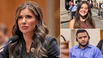 Powerful moment when Noem was asked if Laken Riley would be alive if she was leading DHS - Fox News