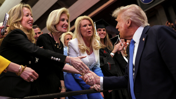 Trump shaking hands - Fox News