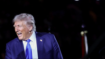 Trump smiling left corner - Fox News
