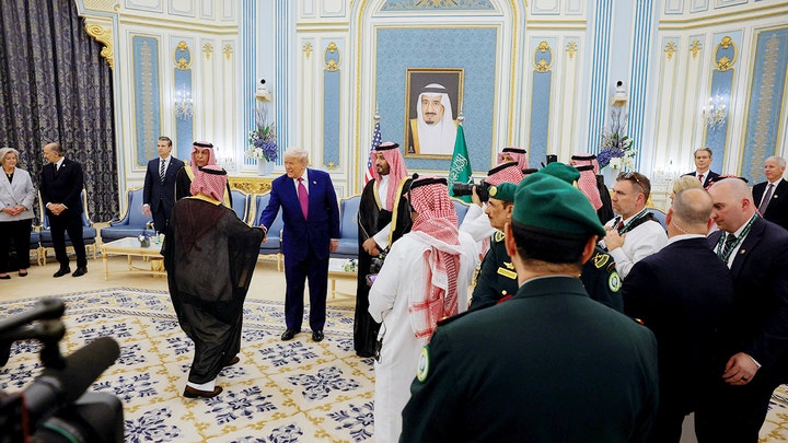 TRUMP SHAKING HANDS - Fox News