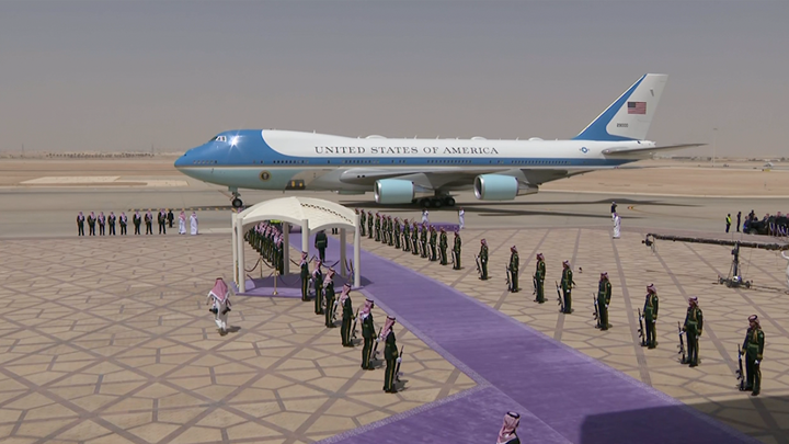 HAPPENING NOW: President Trump arrives in Saudi Arabia for first international trip of second term - Fox News