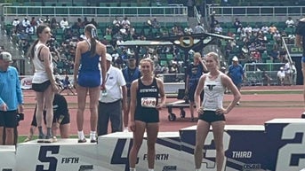 Girls leave podium when forced to share with trans athlete at state championship - Fox News