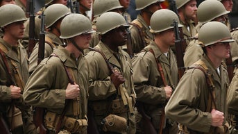 Parade soldiers walking - Fox News
