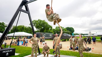 Army fitness challenge underway in heart of DC ahead of Army parade - Fox News