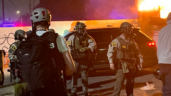 LA County Deputies in riot gear - Fox News