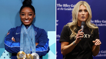 Riley Gaines reacts to Simone Biles deleting her X account after feud over trans athletes - Fox News
