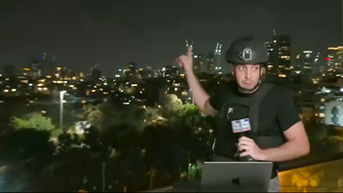 WATCH: FOX correspondent Trey Yingst runs for cover as missiles strike Israel - Fox News