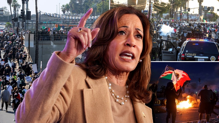 California sheriff calls Harris' statement on anti-ICE riots an ‘embarrassment’ - Fox News