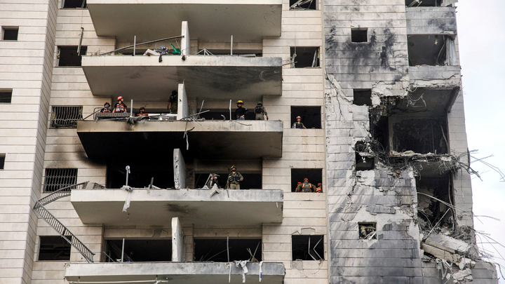 first responders in damaged building - Fox News