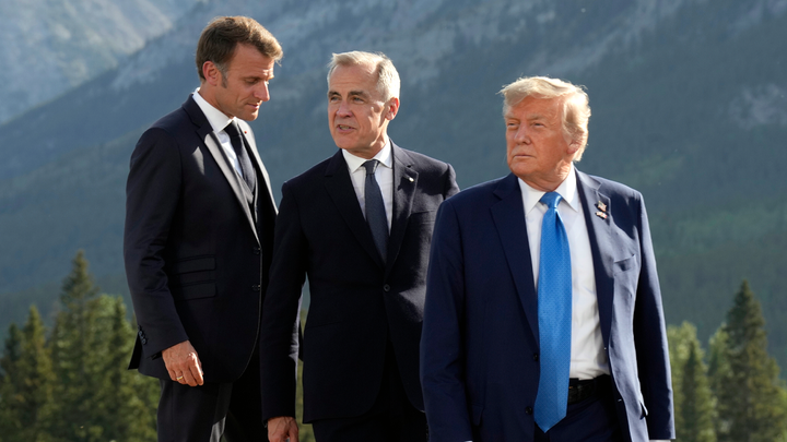 Trump blasts Macron over ceasefire claim, hints at bigger moves to come upon return to DC - Fox News
