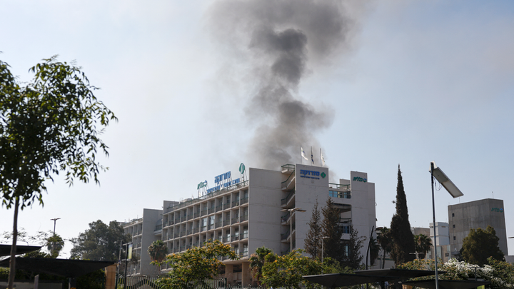 smoke rising from hospital - Fox News
