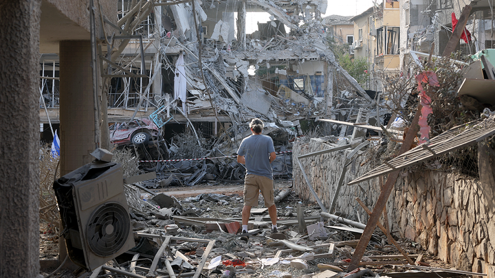 Israel man damaged buildings Ramat Gan - Fox News
