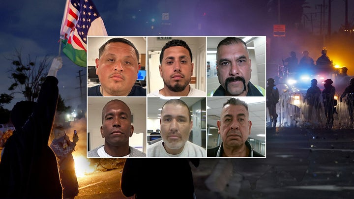 Federal authorities reveal rap sheets of some migrants arrested in Los Angeles raids - Fox News