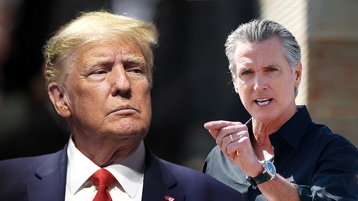 DOJ urges court to reject California's restraining order against President Trump - Fox News
