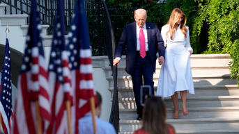 Trump Melania stairs - Fox News