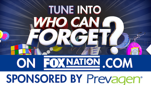 Look back at the top ten most compelling culture touchstones of the past fifty years...One year at a time. Watch Who Can Forget? streaming now on Fox Nation, brought to you by Prevagen. - Fox News