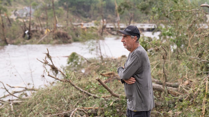 Man surveying damage - Fox News