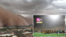 Intense time-lapse video shows haboob engulf Arizona State football stadium - Fox News