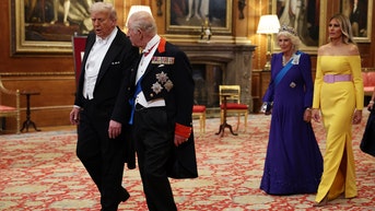 King Charles, Trump walking - Fox News