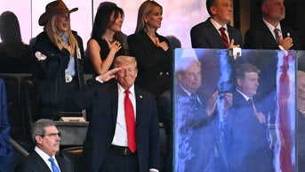 Trump gets ovation as he salutes national anthem during Yankees' 9/11 game - Fox News